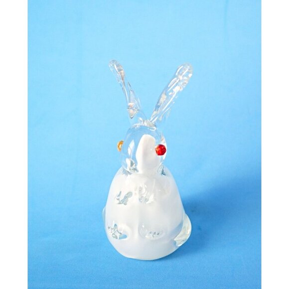 Vintage Art Glass Bunny Rabbit - Picture 1 of 5